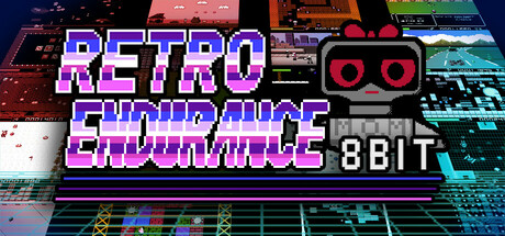 Retro Endurance 8bit Icon