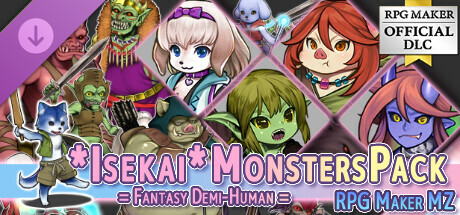 RPG Maker MZ - Isekai MonstersPACK  Fantasy Demi-Human Icon