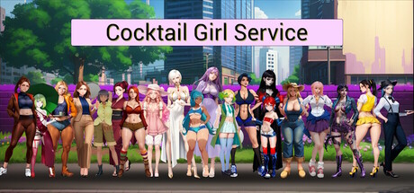 Cocktail Girl Service Icon