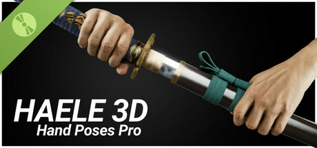 HAELE 3D - Hand Poses Pro - Drawing References Demo Icon