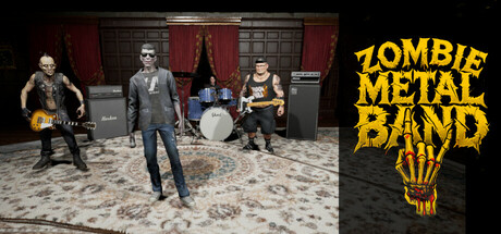 Zombie Metal Band Icon