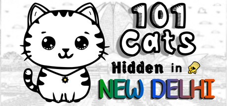 101 Cats Hidden in New Delhi Icon