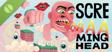 Screaming Head Demo Icon