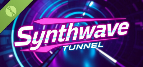 Synthwave Tunnel Demo Icon